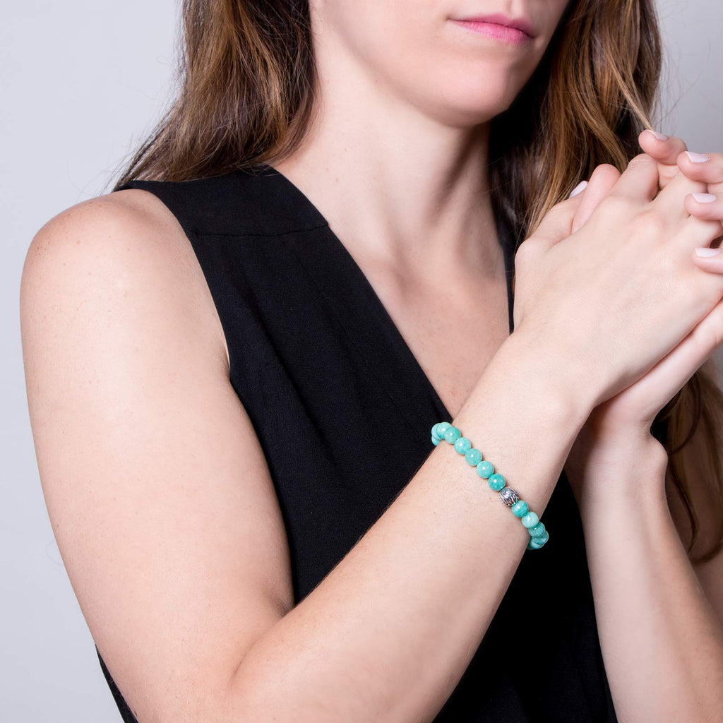 Amazonite Tiger Animali Bracelet