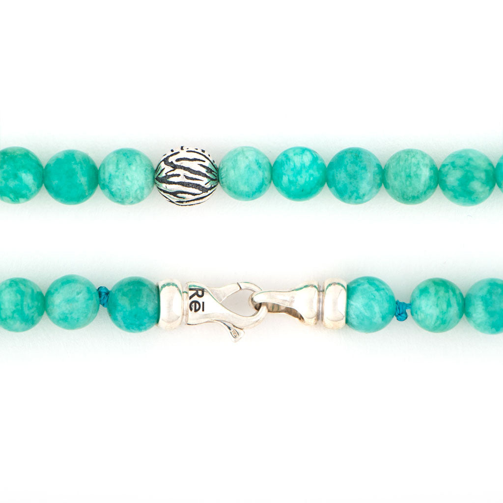 Amazonite Tiger Animali Necklace