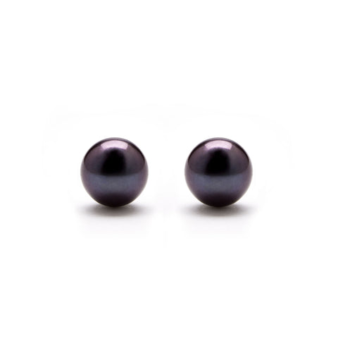 Black Pearl Studs