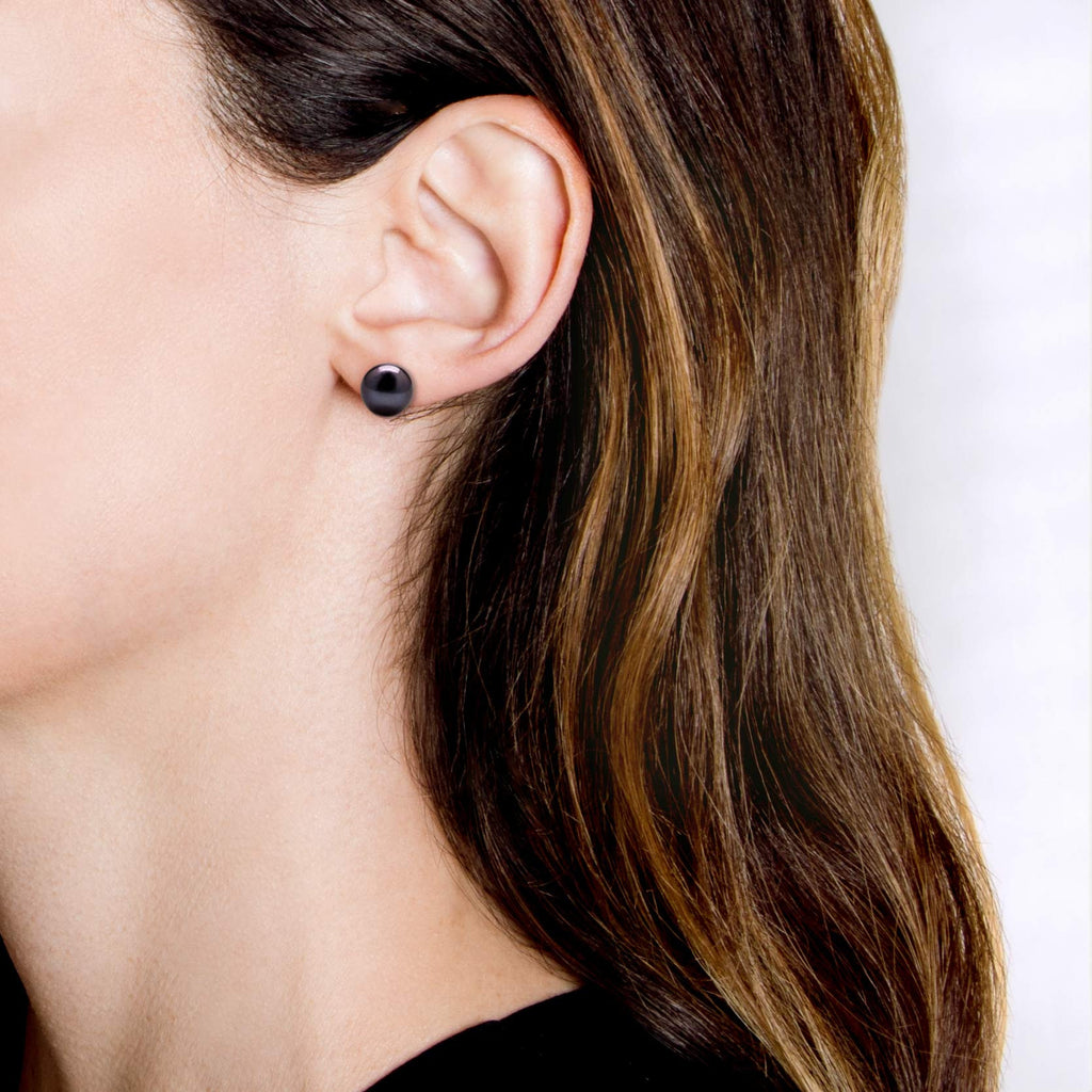 Black Pearl Studs