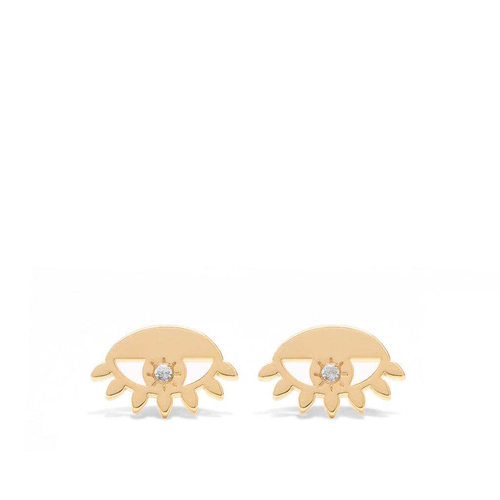 Wanderlust Topaz Eye Studs