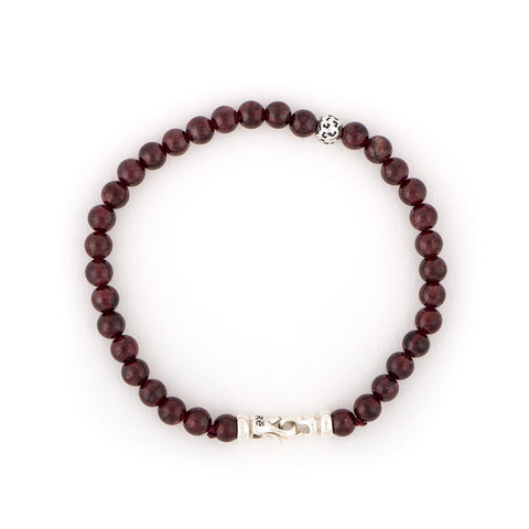 Garnet Leopard Animali Bracelet