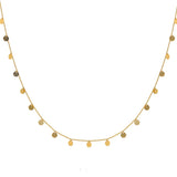 Geometric Charm Layering Necklace
