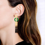 Empress Jade Drop Earrings