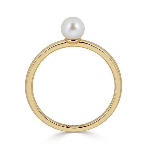 Simple Pearl Ring