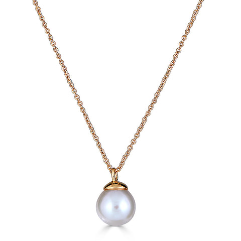 Simple Pearl Necklace