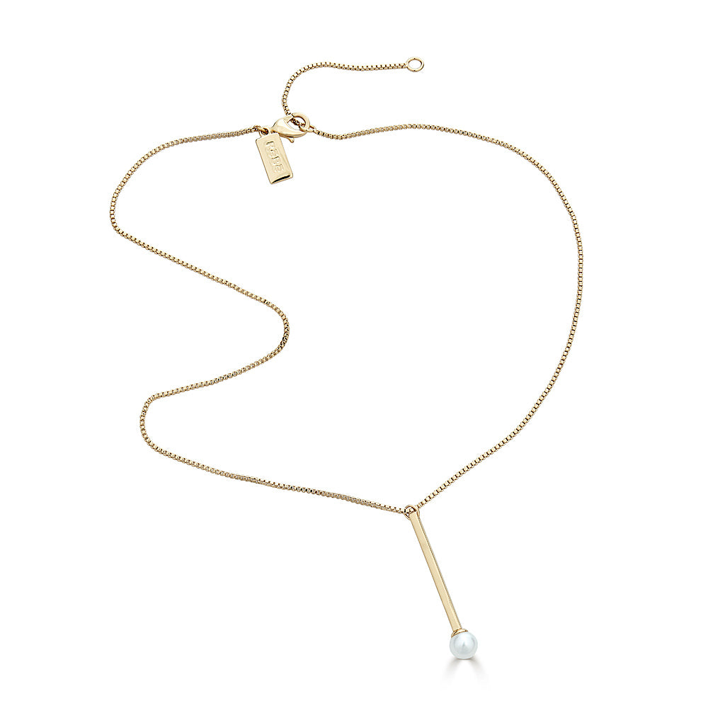 Vertical Pearl Necklace