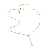 Vertical Pearl Necklace