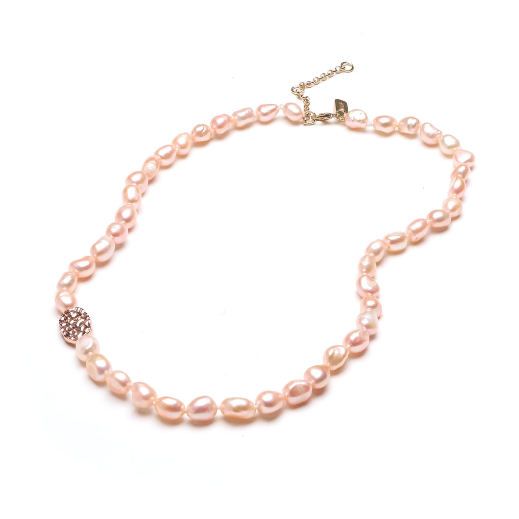 Pink Pearl Necklace