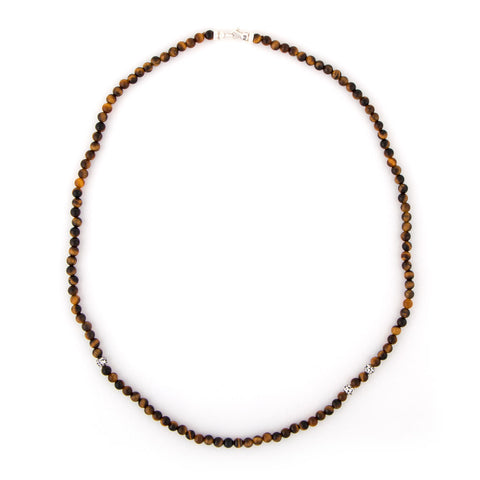 Tiger's Eye Leopard Animali Necklace