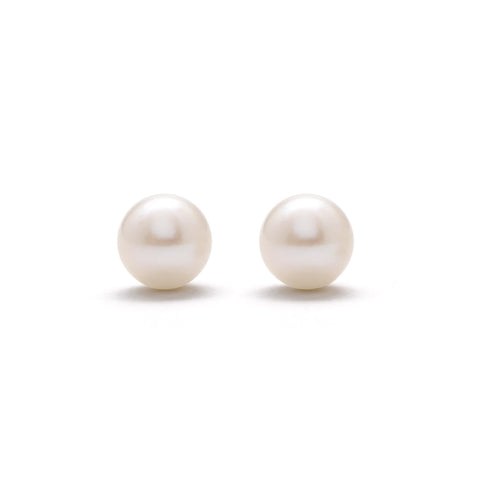 White Pearl Studs