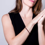 Garnet Leopard Animali Bracelet