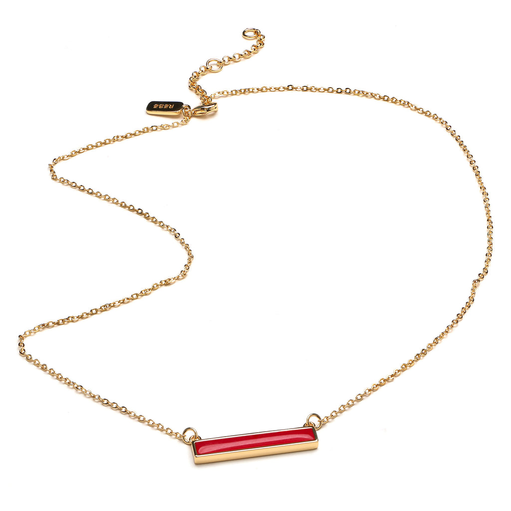 Plum Blossom Quartz Necklace