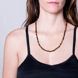 Tiger's Eye Leopard Animali Necklace