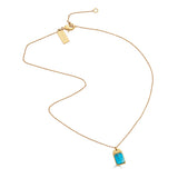 Turquoise Sunray Necklace