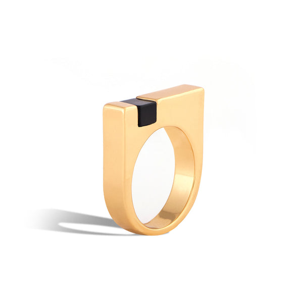 Onyx Balance Ring | ReBe New York