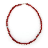 Red Onyx Tiger Animali Necklace